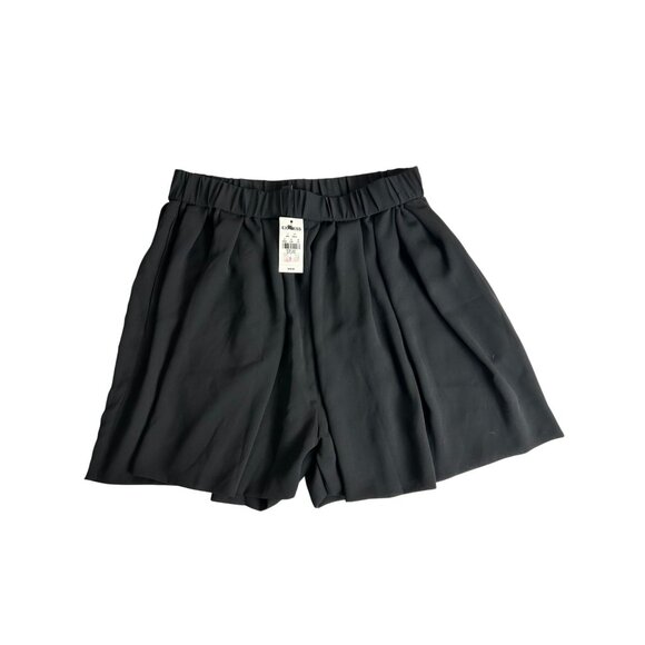 NWT Express Womens Black Pleated High-Waisted Shorts Size XS - Picture 2 of 9